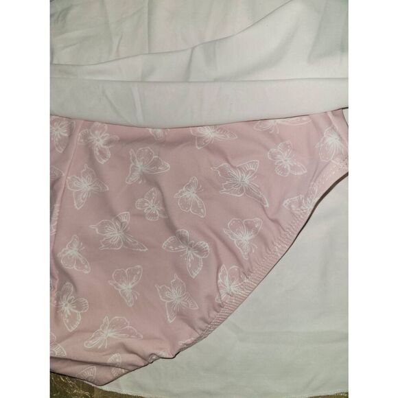 Pink butterfly pattern One piece bathing suit - Picture 7 of 10